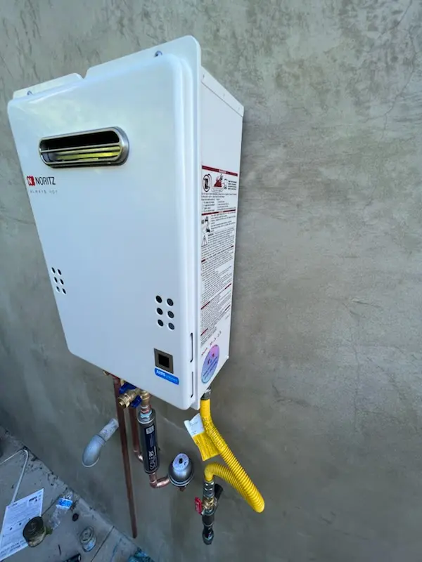 Tankless water heater installation for Delphos homes